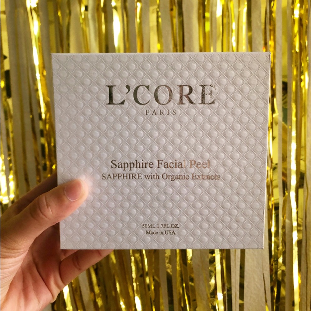 L’CORE Sapphire Facial Peel Exfoliator